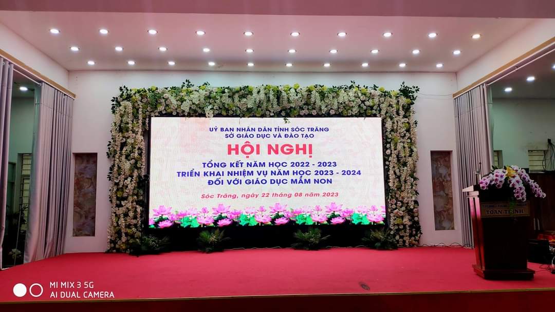 Hội nghị tổng kết năm học 2022-2023 và triển khai nhiệm vụ năm học 2023-2024 của giáo dục Mầm non